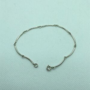 💛 925 Medium Bar Link Bracelet